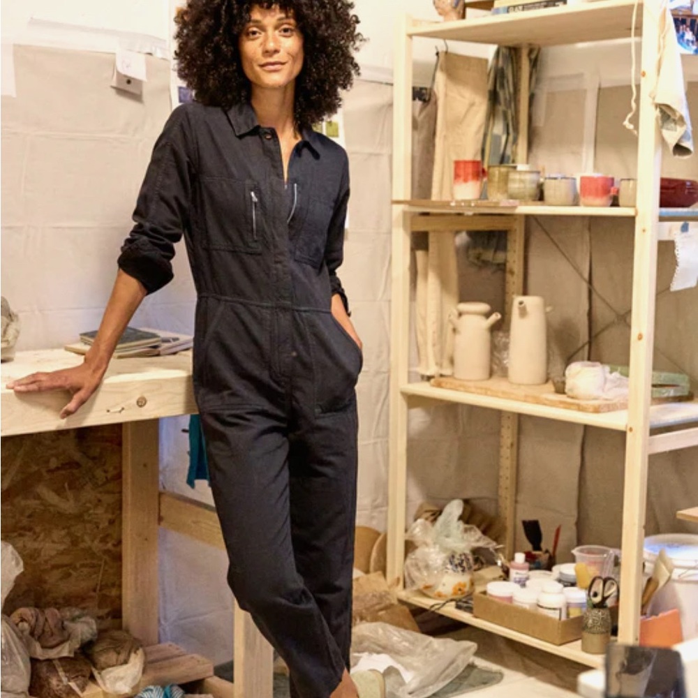 Outerknown Black Jumpsuit EUC